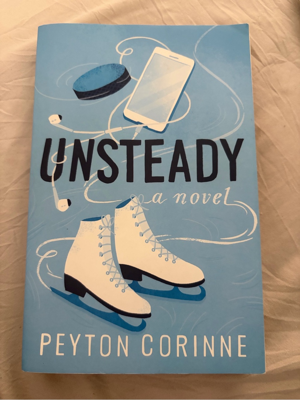 Unsteady by Peyton Corinne - Blue Paperback Novel